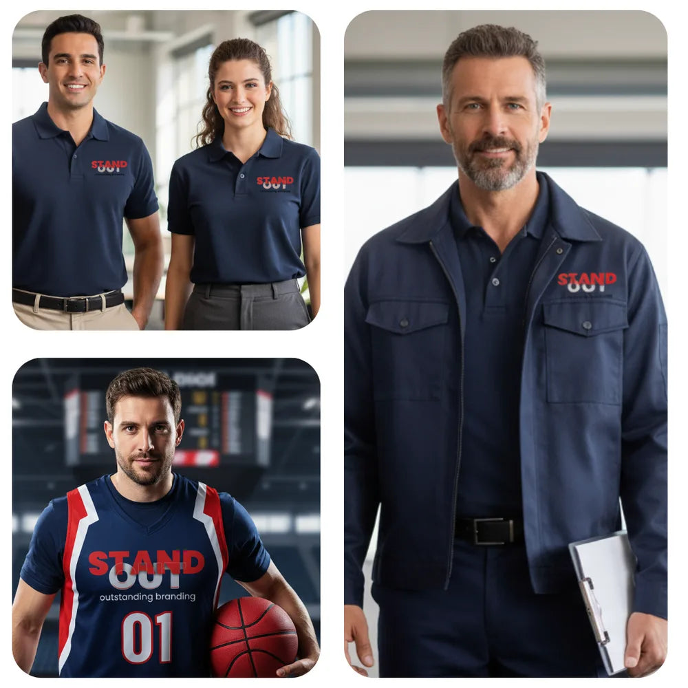 Brendirane polo majice, radne uniforme i sportska oprema sa logotipom StandOut