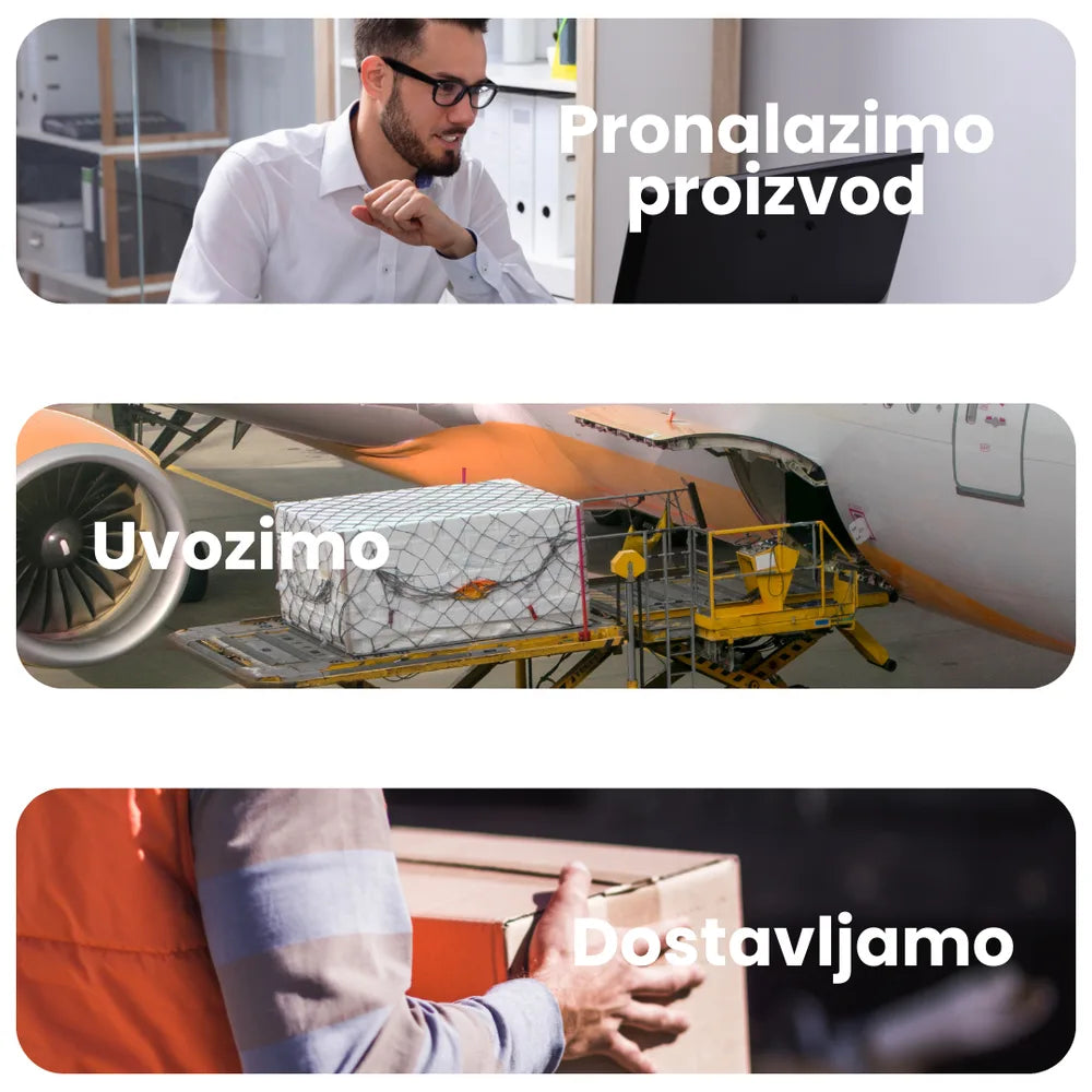 Proces rada StandOut studija – pronalazimo proizvod, uvozimo i dostavljamo brendirane poklone klijentima